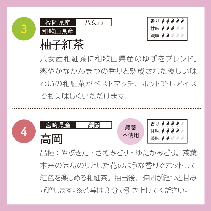 【母の日】プチギフト 和紅茶 セレクトパック ティーバッグ4種×2個セット 送料無料 メール便