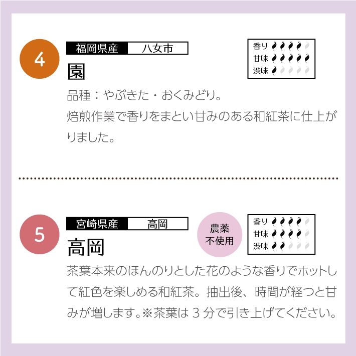 【母の日メッセージ付き】和紅茶ティータイムギフト ティーバッグ 10種類