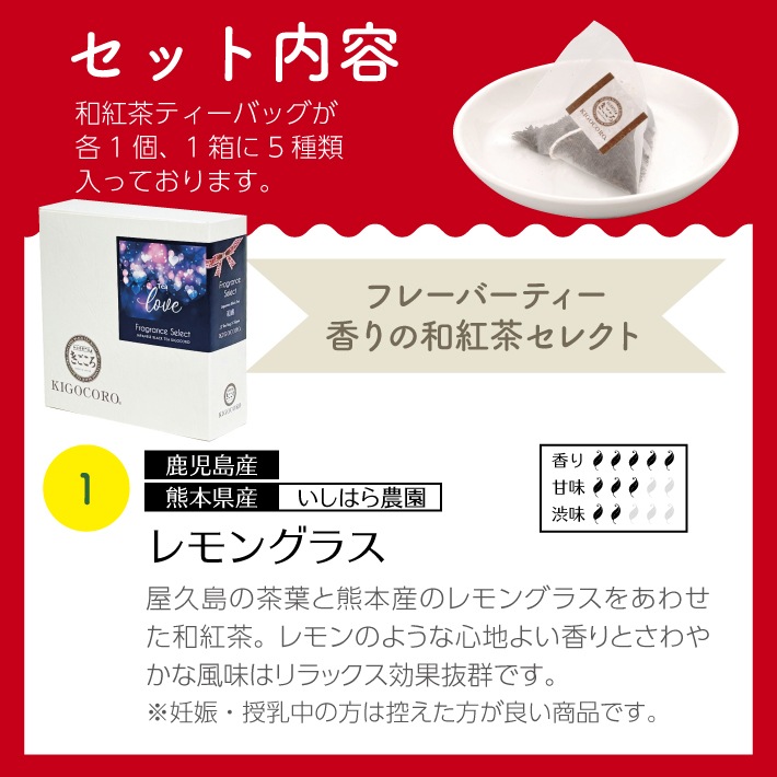 【バレンタインデー】和紅茶ティータイムギフト ティーバッグ 10種類
