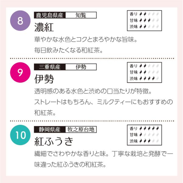 和紅茶バラエティギフト ティーバッグ 10種入