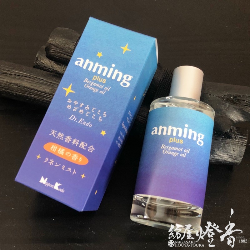 ピローミスト『アンミングプラス-anmingplus-【リネンミスト50ml】』日本香堂