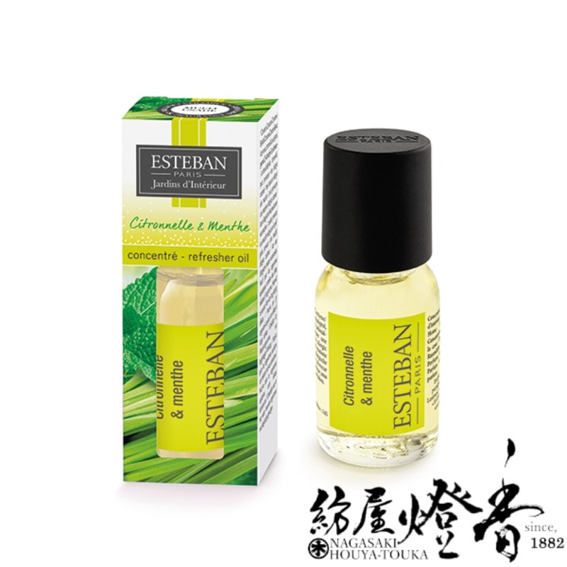 ����ƥꥢ�ե쥰��󥹥������ESTEBAN�ڥ��󥰥饹���ߥ��[LEMONGRASS&MINT]��15ml�٥����ƥХ�ե쥰���