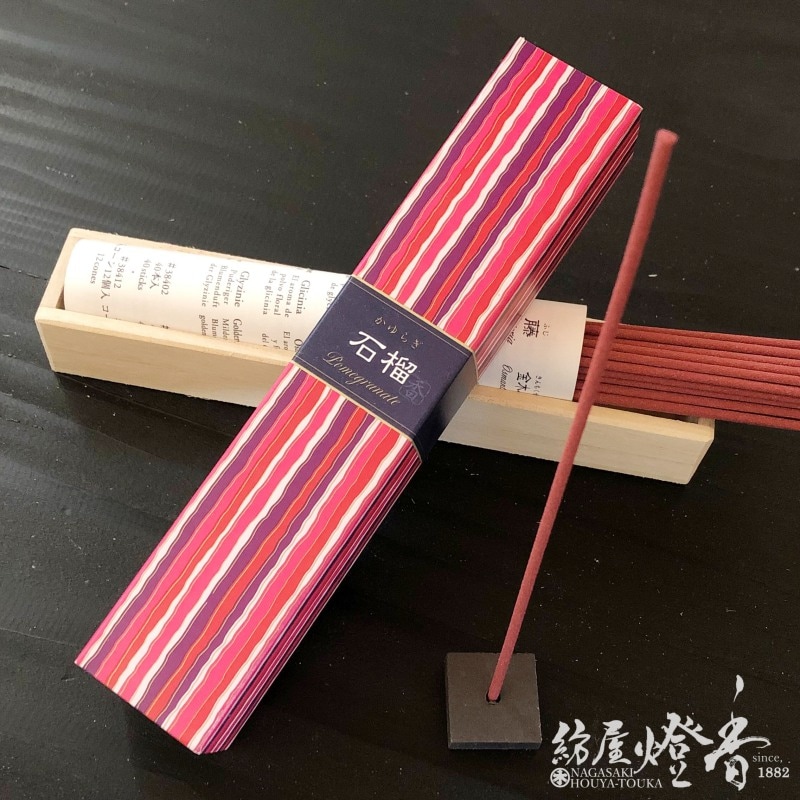 お香/室内香『かゆらぎ【石榴（ざくろ）】スティックタイプ40本入