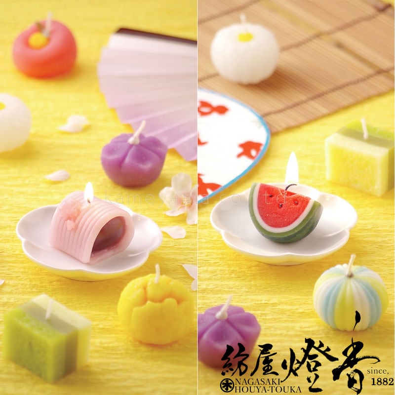 ご贈答/進物『灯りのギフト【和菓子づくしキャンドルギフトセット