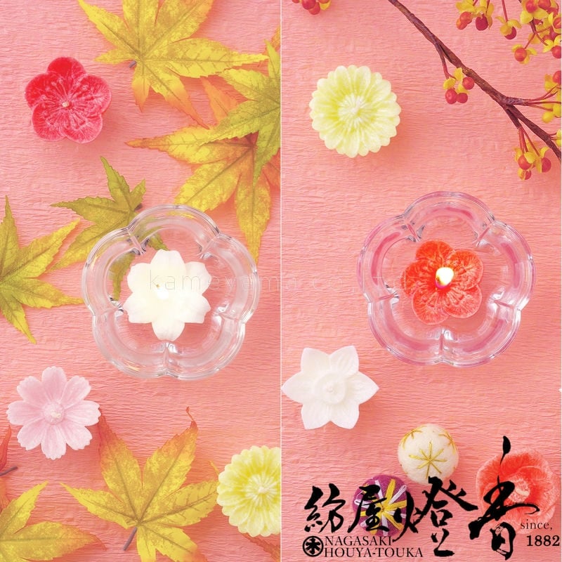 ご贈答/進物『灯りのギフト【花づくしギフトセット/フローティング