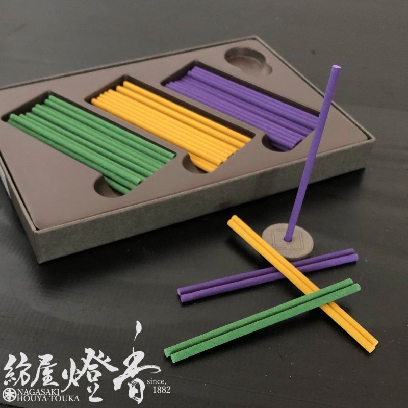 松栄堂のお香『香水香 花世界 ECHO(エコー)【3種アソート】60本入