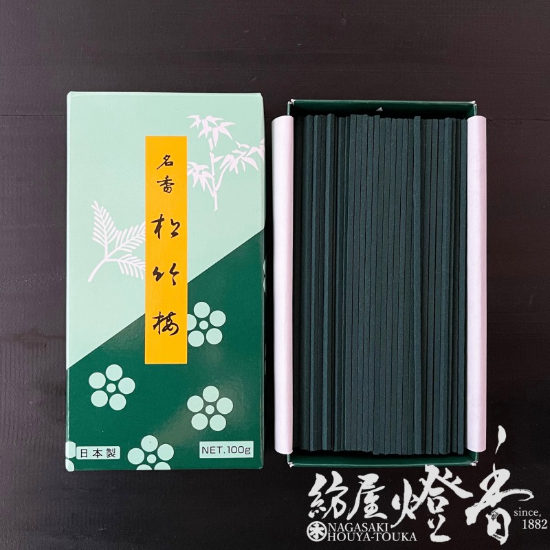 お線香『永遠に愛される名香【松竹梅(しょうちくばい)-SHOCHIKUBAI