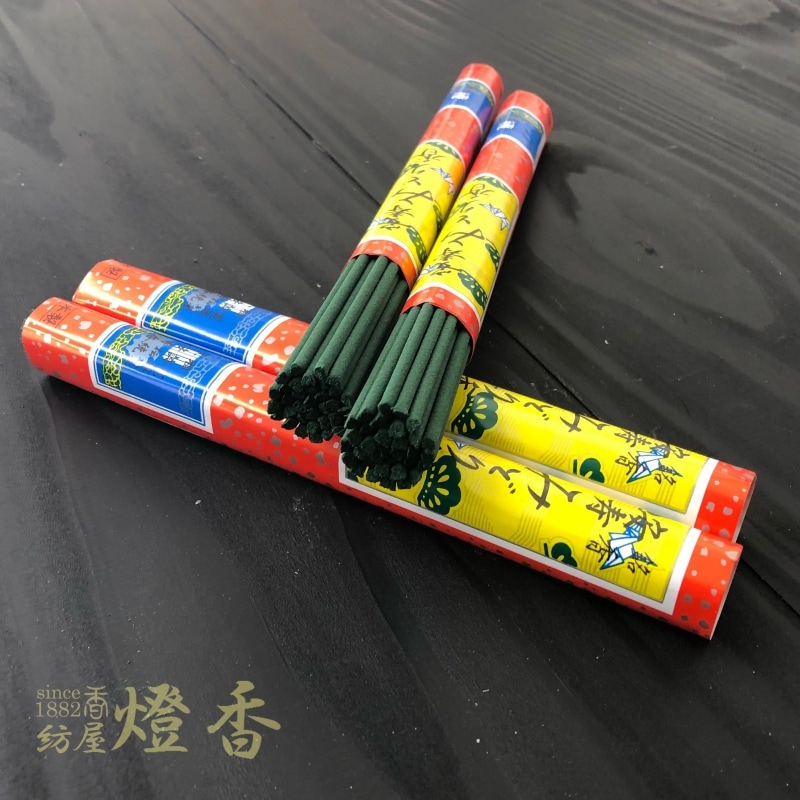 入福屋の墓参り線香 『安寿みどり香(あんじゅみどりこう)』徳用50把入