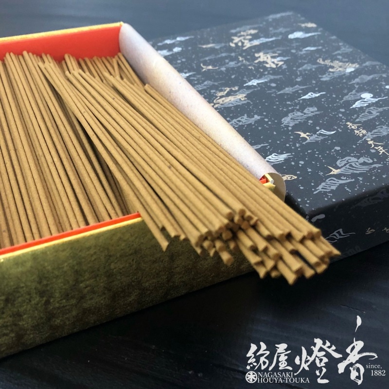 高級線香『極上沈香【空海(くうかい)-KUKAI-】短寸大バラ詰[有煙]』天