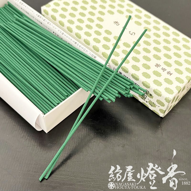 鳩居堂　伽羅　常磐の里 京線香『香木の香り【きゃら-KYARA-】短寸バラ詰[有煙]』鳩居堂