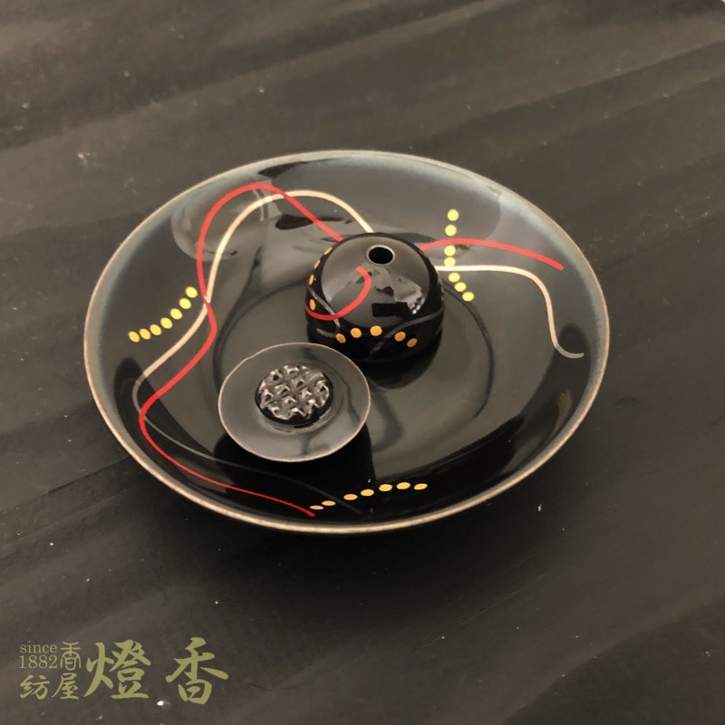 【匿名配送】未使用　薫寿堂　お香立て　香皿　香立付香皿　小花柄　美濃焼 香立付香皿 花桜 – 株式会社薫寿堂