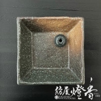 【匿名配送】未使用　お香立て　香皿　香立付香皿　小花柄　美濃焼　日本製 香皿｜小花兎 香皿＆香立｜日本香堂公式