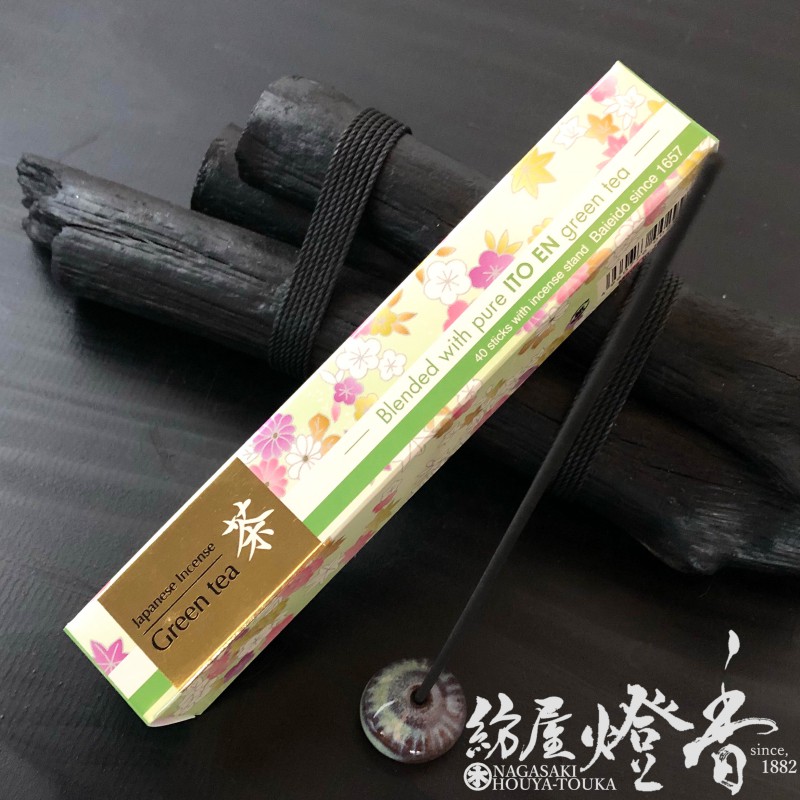 お香/部屋焚き『イマジンシリーズ【伊藤園の緑茶の香り-Green tea-】40