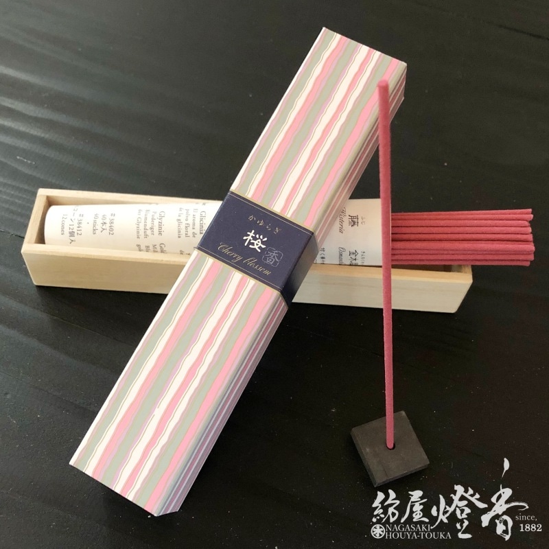 お香/室内香『かゆらぎ【桜（さくら）】スティックタイプ40本入』日本