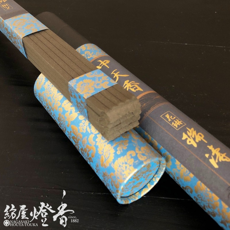 御寺院用線香『花琳【瑞涛(ずいとう)】中天香/角筋[有煙]紙箱入』薫寿