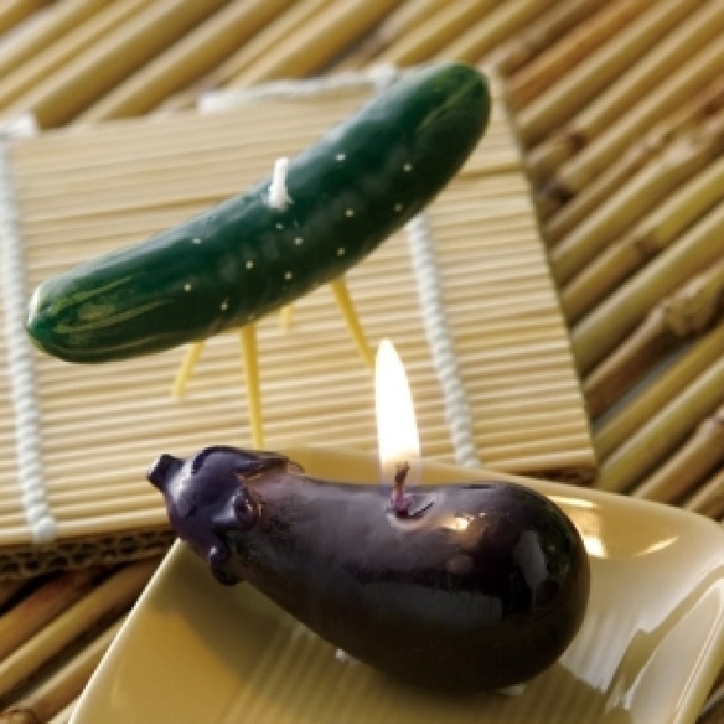 カメヤマの故人の好物ローソク 『精霊馬 ローソク』 | 全ての