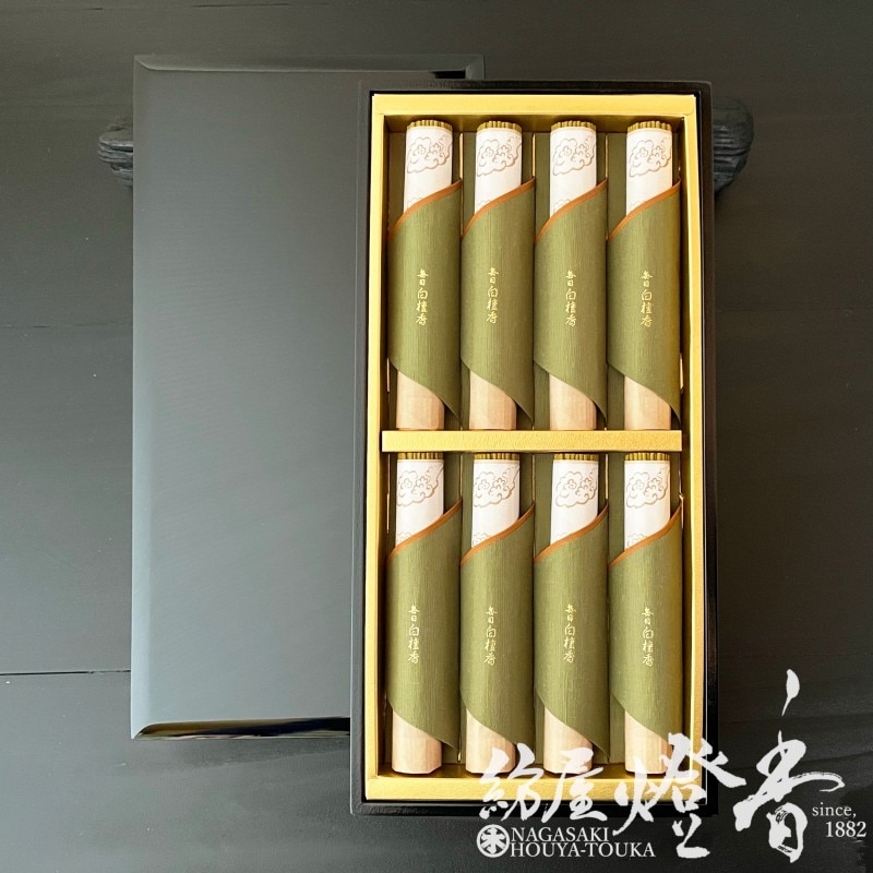 日本香堂　毎日白檀香　塗箱 新品未使用 毎日白檀香 塗箱短8入 |日本香堂公式