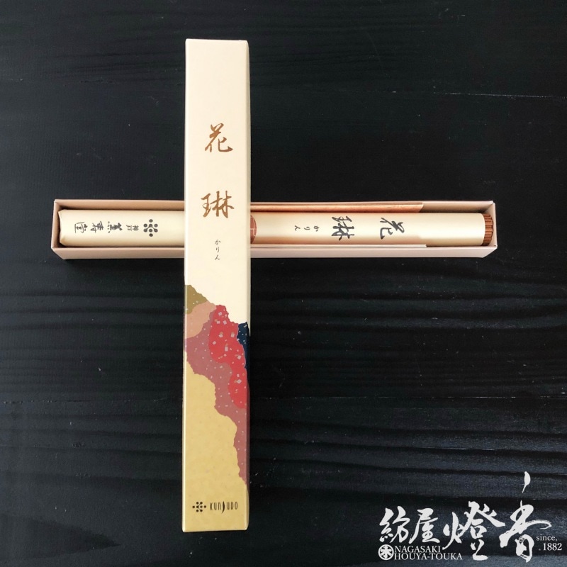 長尺線香『白檀香水【花琳(かりん)】長寸一把入[有煙]』薫寿堂