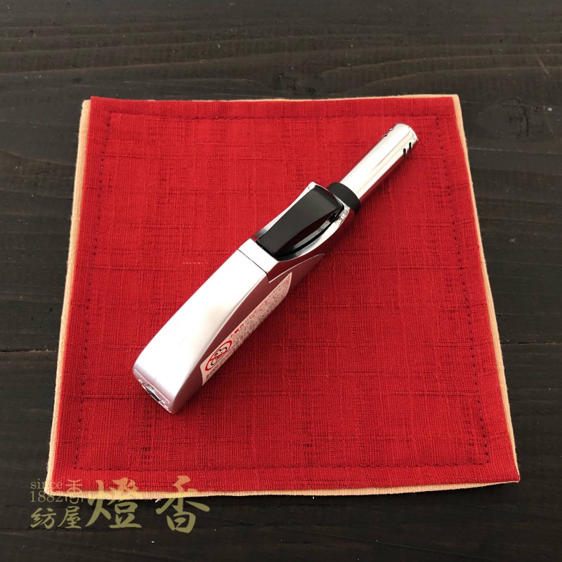 ライター/着火具『ガスマッチ【ハーフムーン2[シルバー]】ガス注入