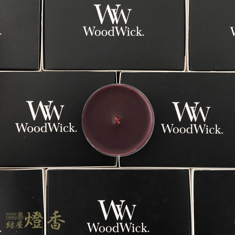 アロマキャンドル『ウッドウィック(WoodWick)【ブラックチェリー