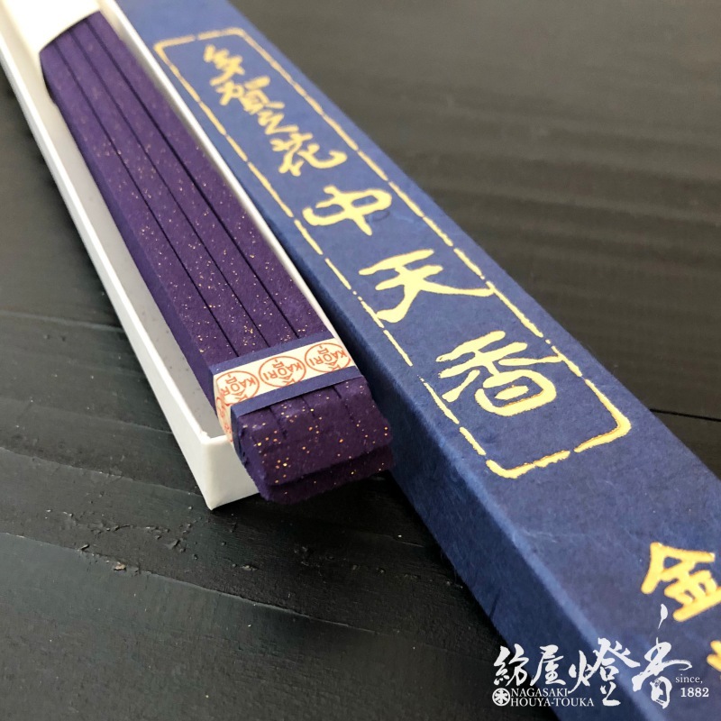 御寺院用線香『金粉多賀之花(たがのはな)【中天香[P-5]】角筋8本入[有