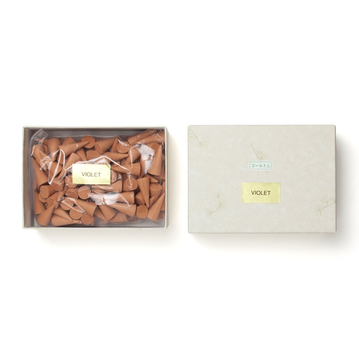 松栄堂のお香『香水香 花世界 GOLD(ゴールド)【バイオレット】徳用144