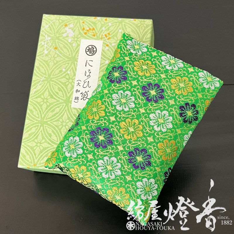 匂い袋『にほひ袋【大和錦(やまとにしき)-YAMATONISHIKI-】大和錦角形