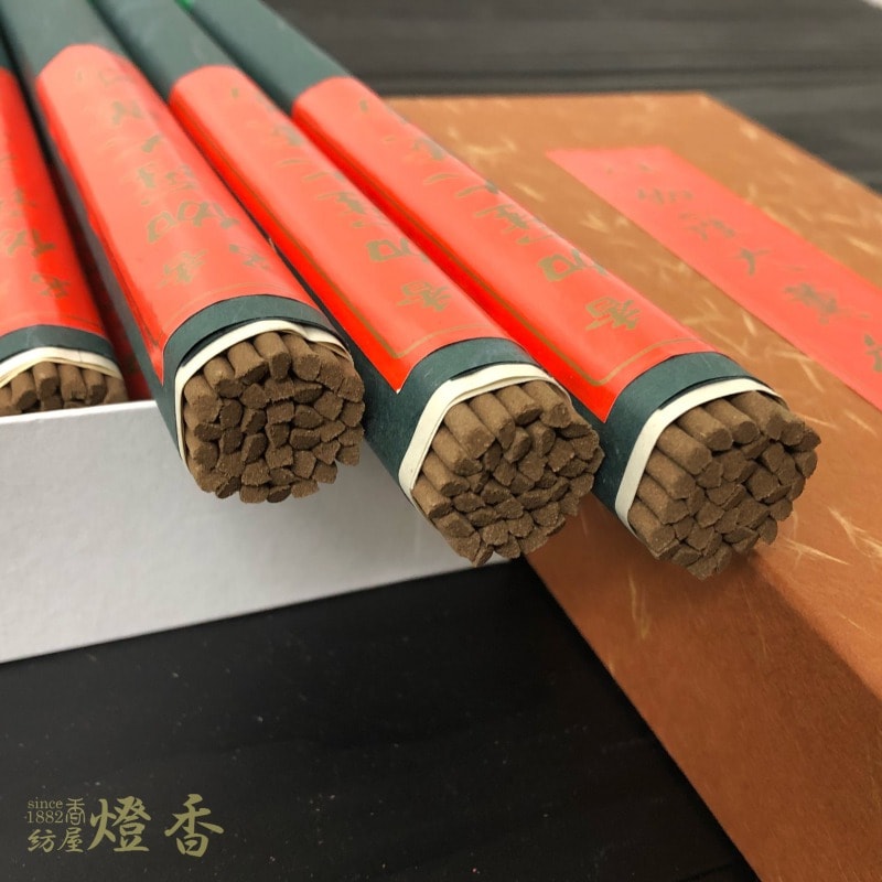 寺院用長尺線香『伽羅薫香(きゃらくんこう)【大薫香10把入】』貴田沈清