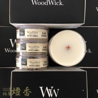 アロマキャンドル『ウッドウィック(WoodWick)【アイランドココナッツ】6個セット』燃焼6時間|カメヤマローソク|取扱いメーカー