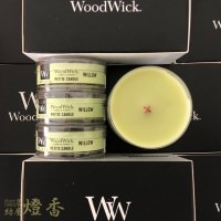 アロマキャンドル『ウッドウィック(WoodWick)【ウィロー】6個セット』燃焼6時間|カメヤマローソク|取扱いメーカー