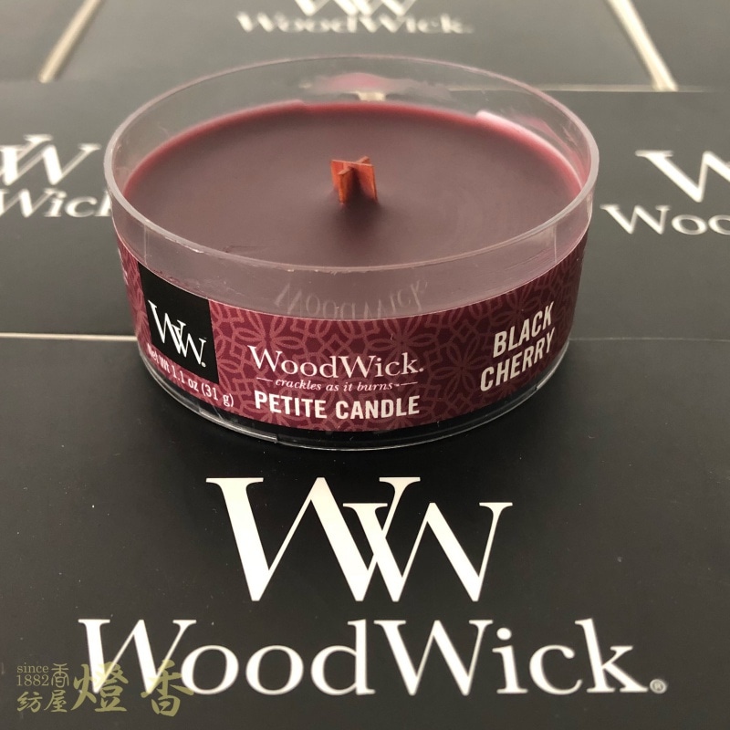 アロマキャンドル『ウッドウィック(WoodWick)【ブラックチェリー】6個