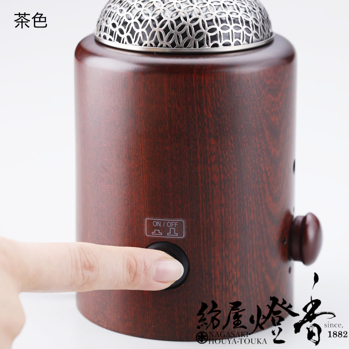 電子香炉/香道具『気品漂う【電気香炉・麗こだち/黒色-URARAKODACHI