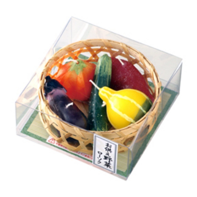 カメヤマの故人の好物ローソク『お供え野菜ローソク』 | 取扱い