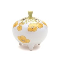 日本香堂の香器『香炉【菜の花(なのはな)】九谷焼』