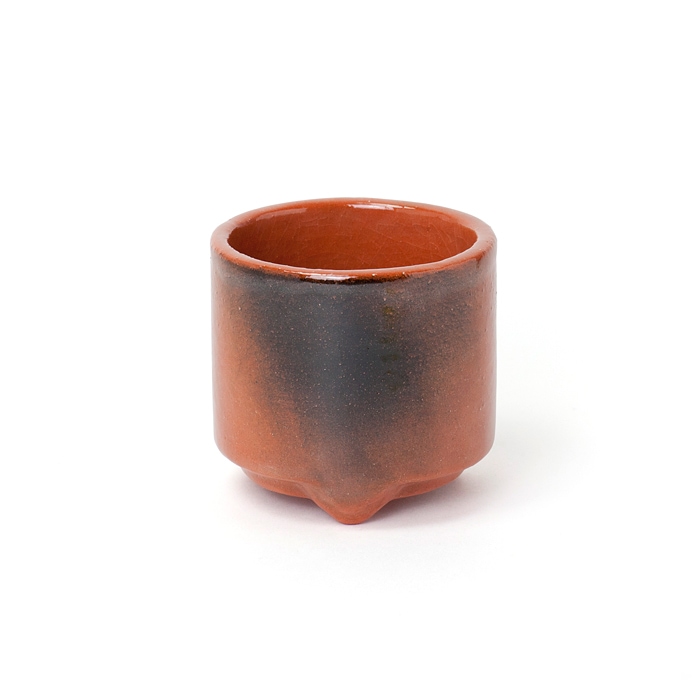松栄堂の香器『聞香炉【楽焼(らくやき)-赤-】』聞香用 | 取扱い