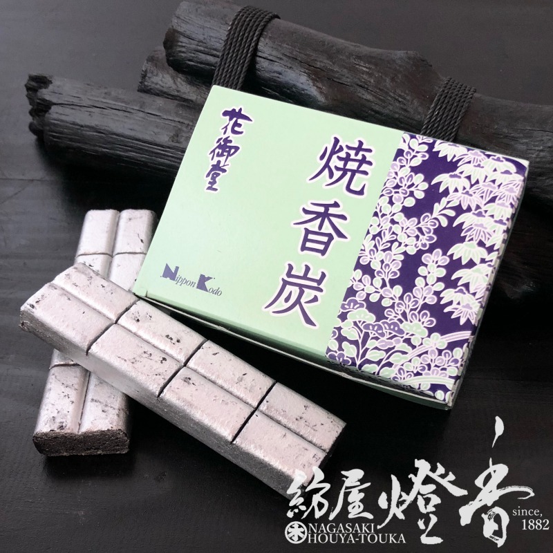 焼香用火種/香炭団『花御堂(はなみどう)【焼香炭】[空薫用]』日本香堂 
