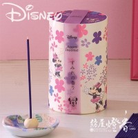 お香/室内香『ディズニールームインセンス【ミニーマウス〜すみれの香り〜】ミニ寸スティック筒箱入』カメヤマ