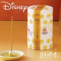 お香/室内香『ディズニールームインセンス【くまのプーさん〜はちみつの香り〜】ミニ寸スティック筒箱入』カメヤマ
