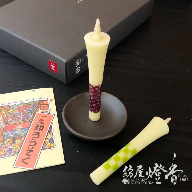 高澤ろうそくのご贈答/進物/ギフト『ミニ燭台セットあかりの