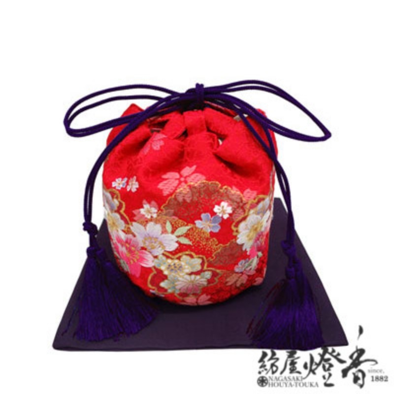 置き香/匂い袋『香飾り 言寿袋(ことほぎふくろ)【桜】』山田松香木店