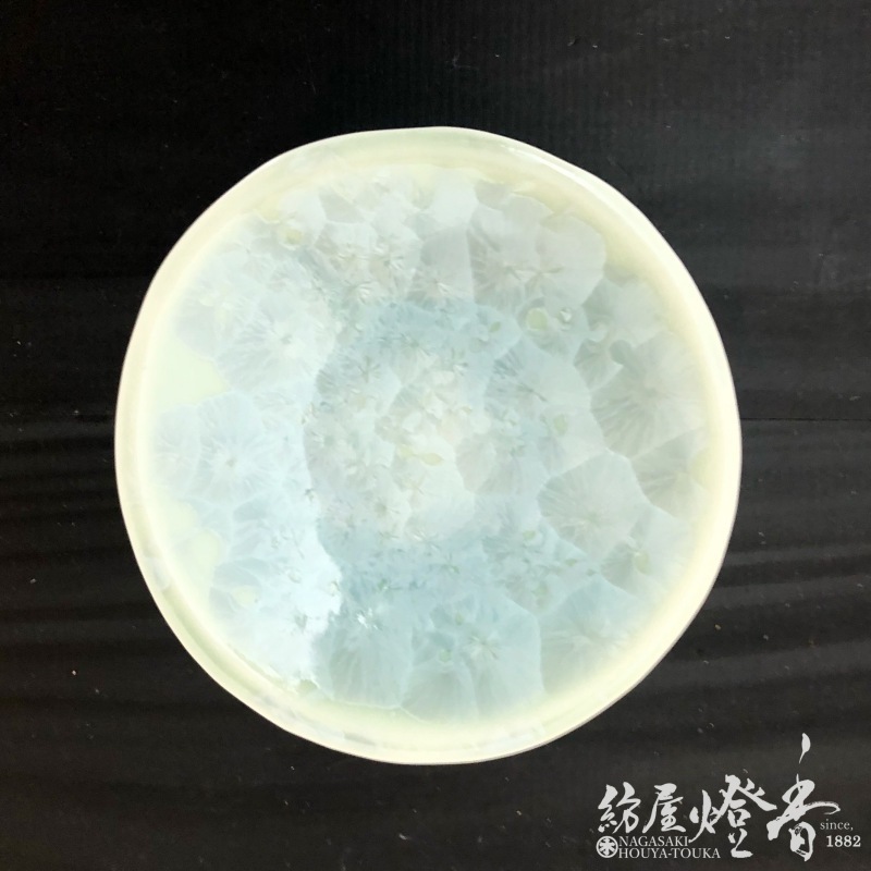 龍心堂の陶磁器『香皿【京華釉(翠)】[京焼・清水焼/陶葊