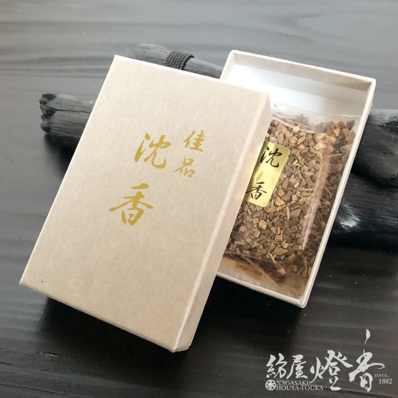 香木/香原料『佳品沈香(タニ沈香)【刻】10g紙箱入』精華堂