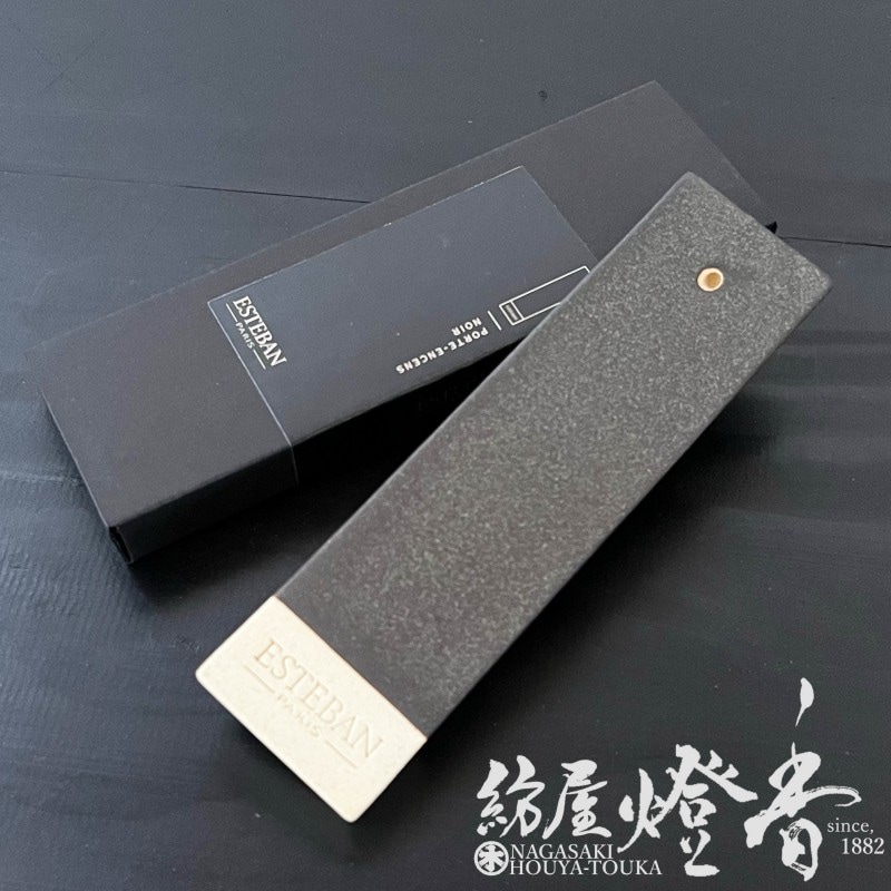 香立/香皿『インセンスホルダー【ESTEBAN香皿/黒】ステッィク用[陶製