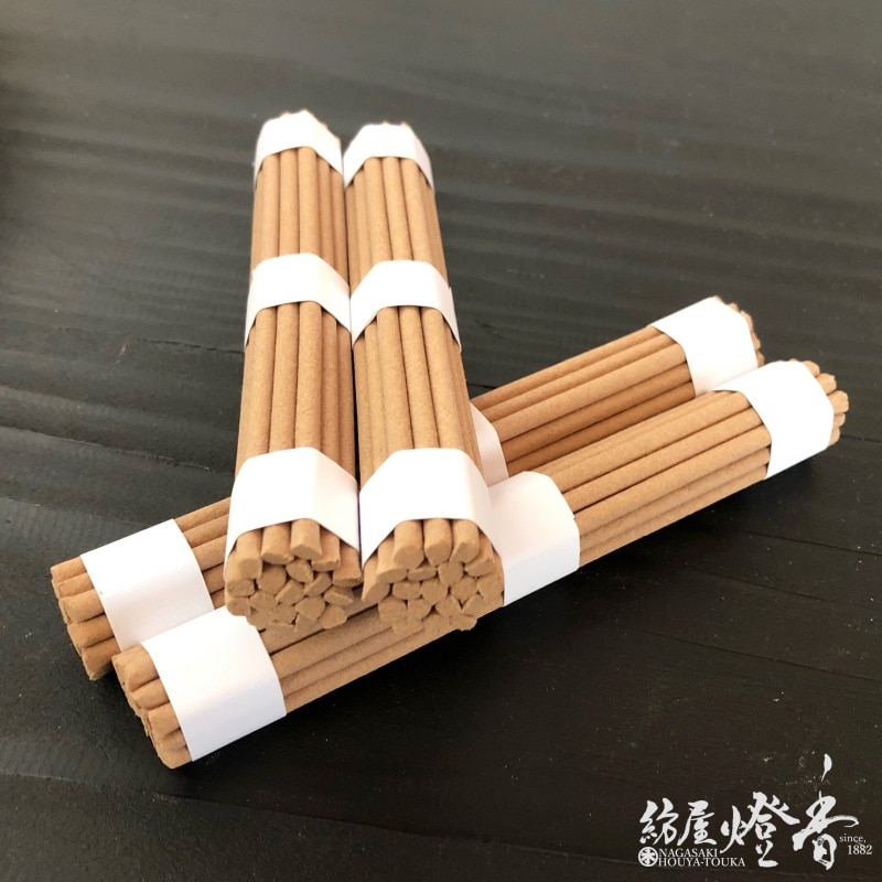 参拝/墓参線香『やさしい香り【護摩線香・短寸5寸/小把/50把入】紙箱
