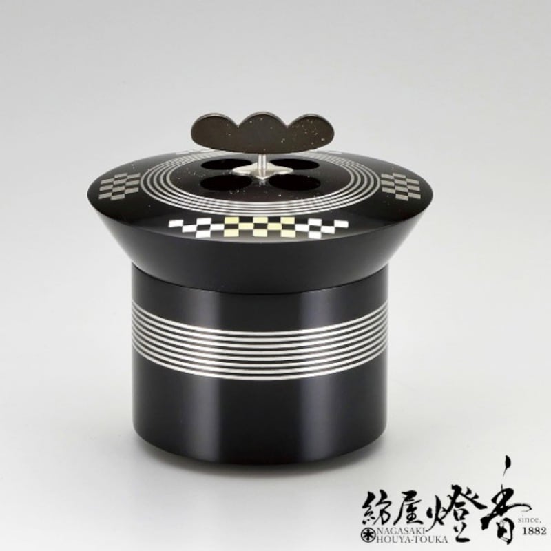 c685 銅器 香炉 香炉/香器『高岡銅器【鉄鉢形香炉/獅子蓋/古手色】銅製[空薫用]』竹中