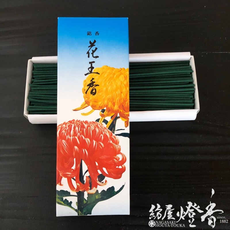 杉線香/ケース『銘香・花王香(かおうこう)【80箱】長寸バラ詰[有煙