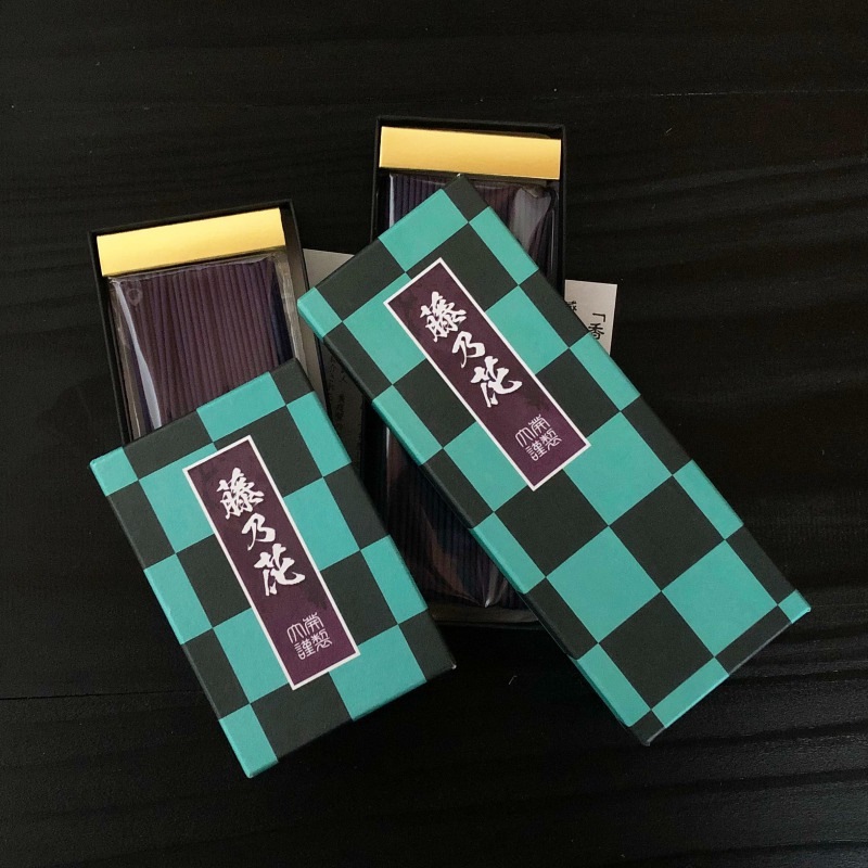 お香『藤乃花(ふじのはな)-妖艶で甘く瑞々しい藤の花-【短寸スティック