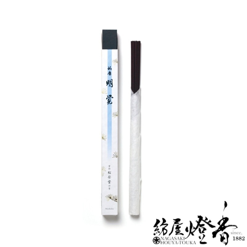高級線香『京線香【明覚-Myokaku-[長/25cm](みょうかく/なが)】紙箱一