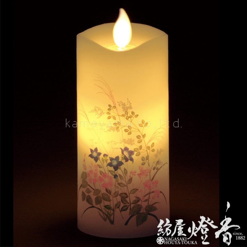 蝋燭 Amazon | カメヤマ いろはあかりS 花籠 LEDキャンドル