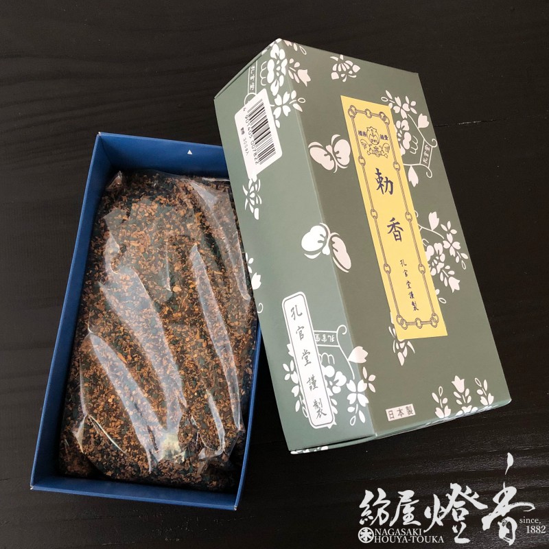 お焼香/薫物『勅香(ちょくこう)【300g入】紙箱入』孔官堂 | 取扱い